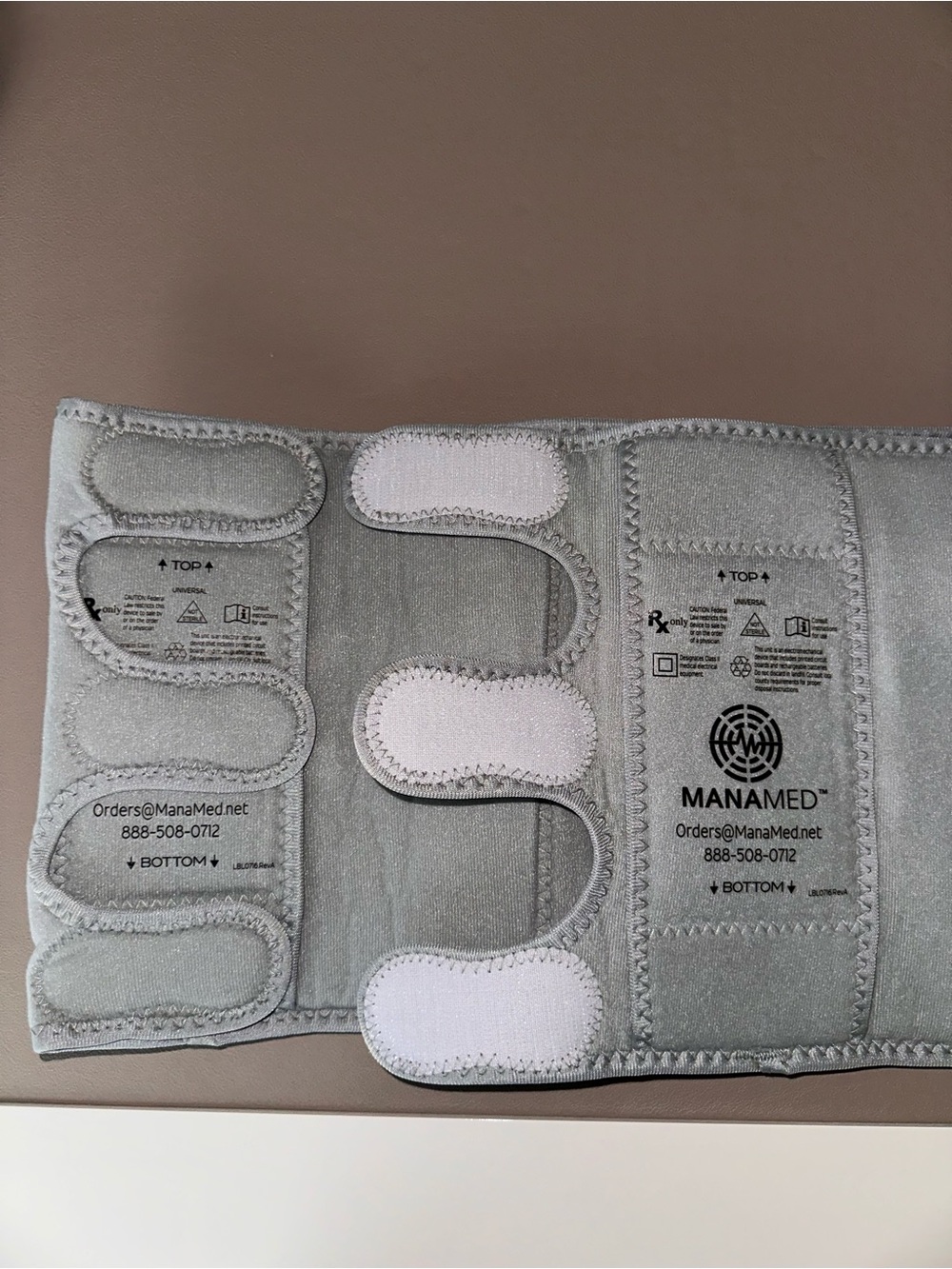 PlasmaFlow Compression Calf Wraps - Grey - Picture 3 of 6